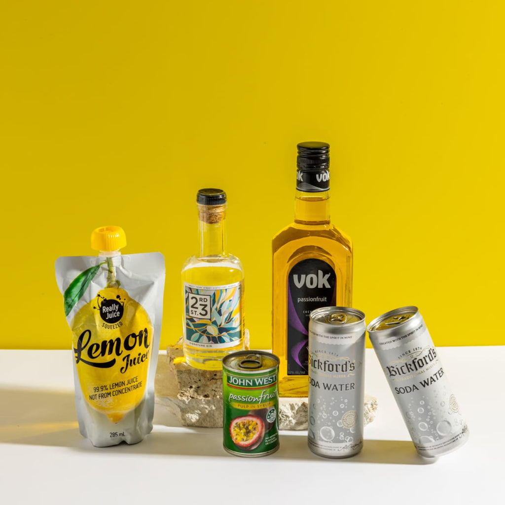 Passionfruit Collins At Home Cocktail Kit - Gift Pack
