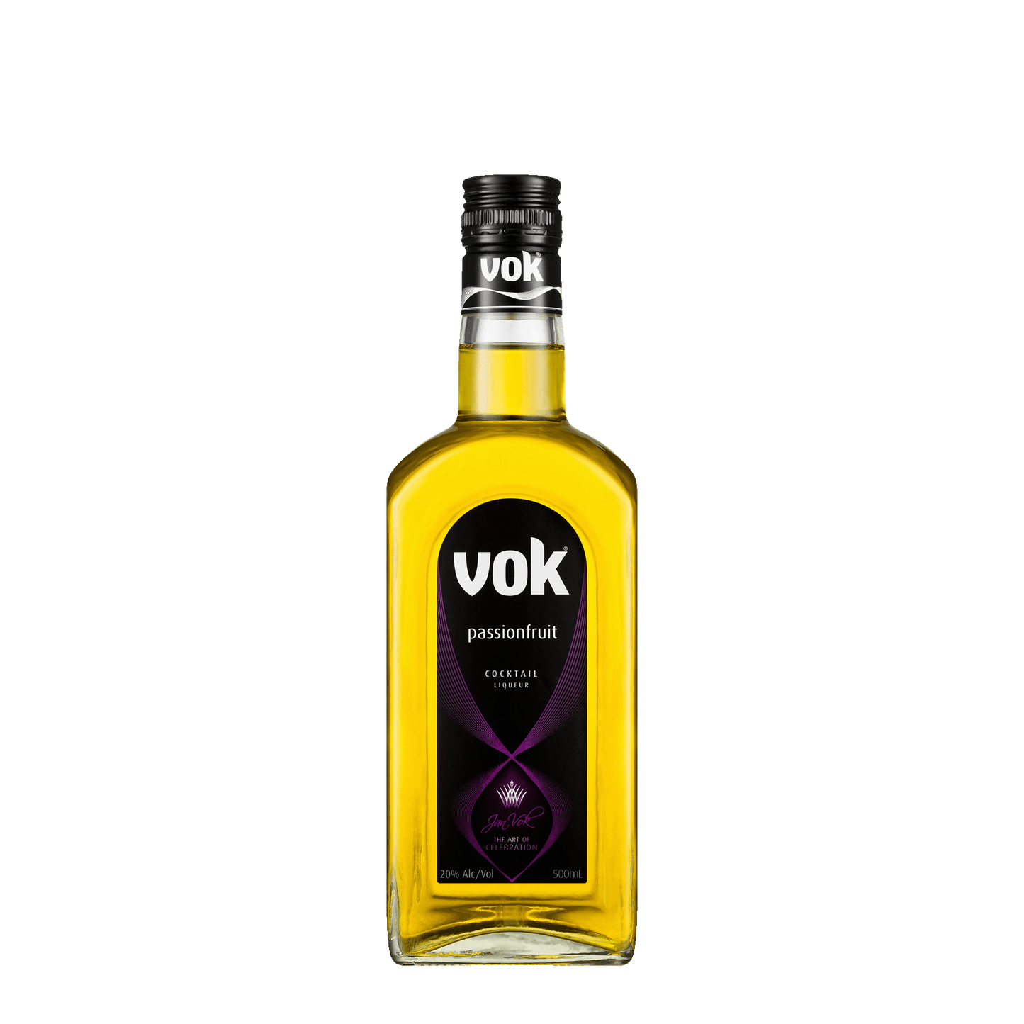 Vok Passionfruit Liqueur 500ml 17% Alc. - Liqueur