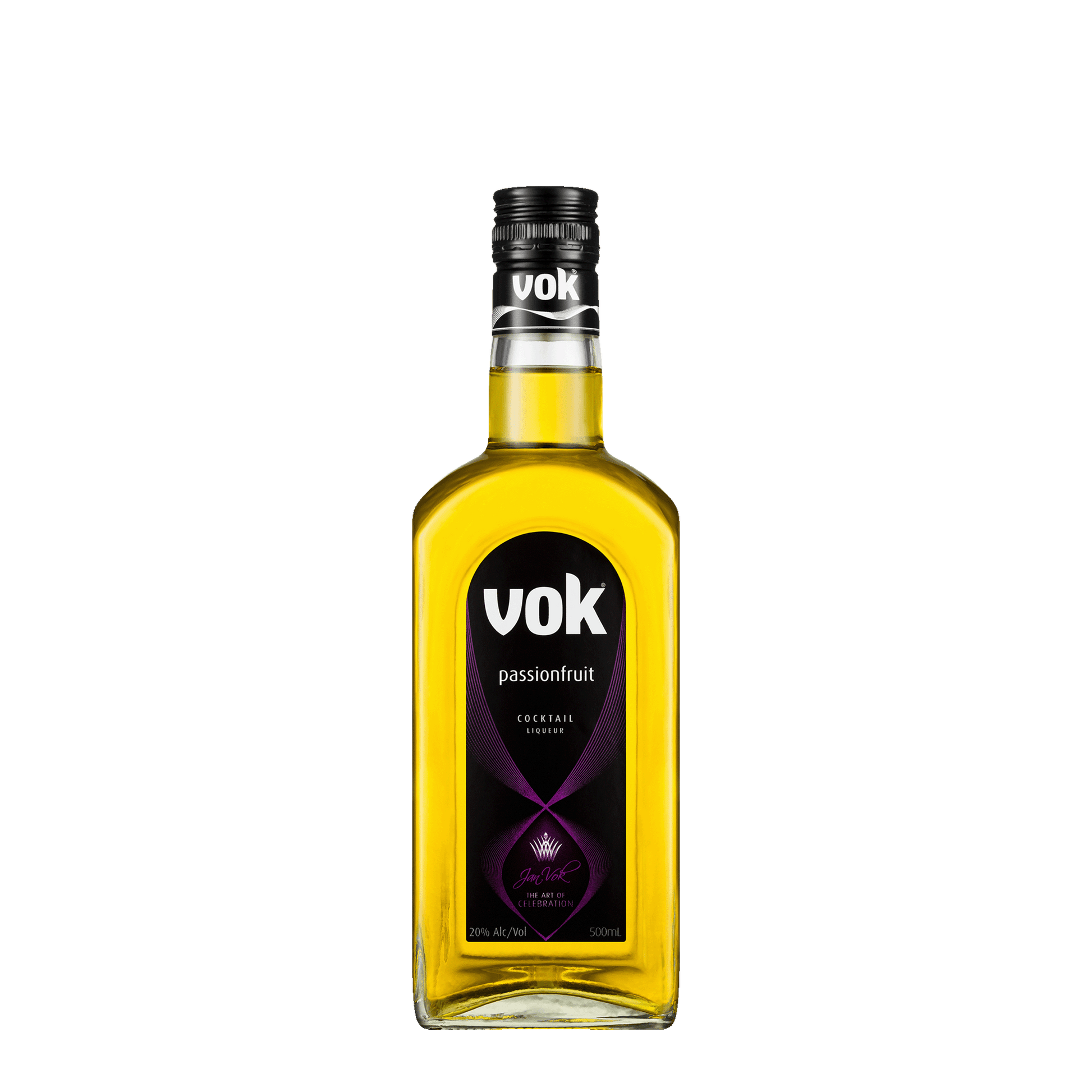 Vok Passionfruit Liqueur 500ml 17% Alc. - Liqueur