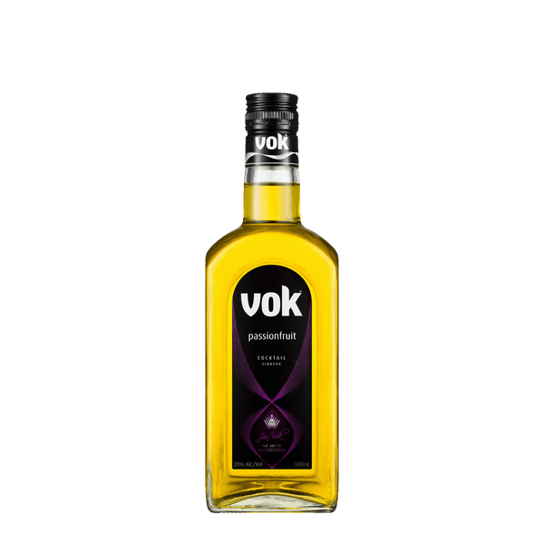 Vok Passionfruit Liqueur 500ml 17% Alc. - Liqueur