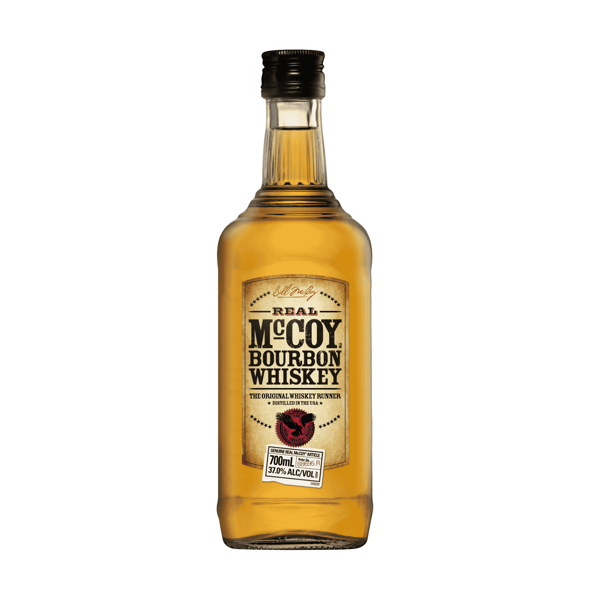 Real McCoy Bourbon, 700ml 37% Alc. - Sippify