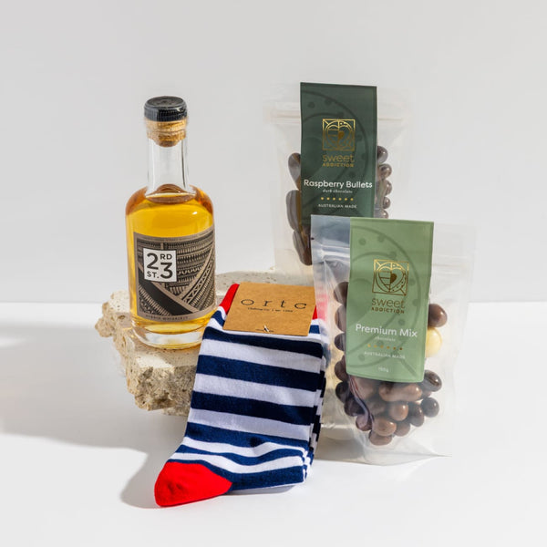 Thank You with Whiskey Gift Box - Single - Gift Pack