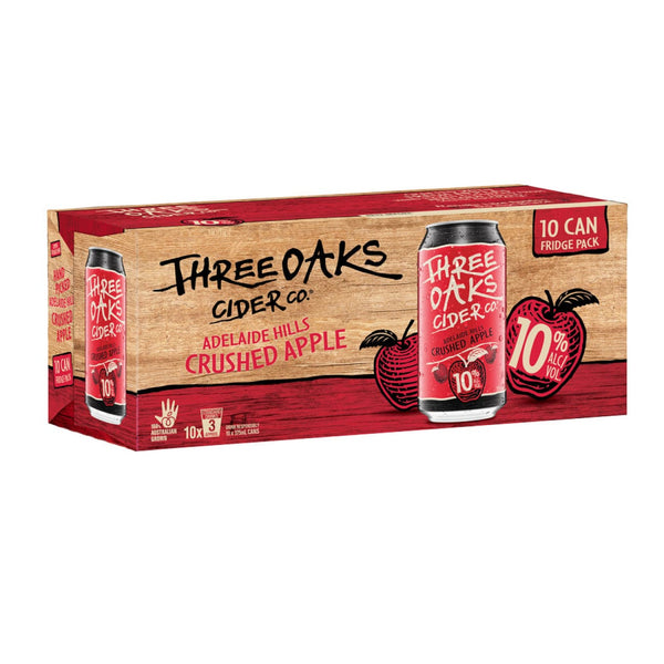 Three Oaks Crushed Apple Cider 375ml 10% Alc. - Cider