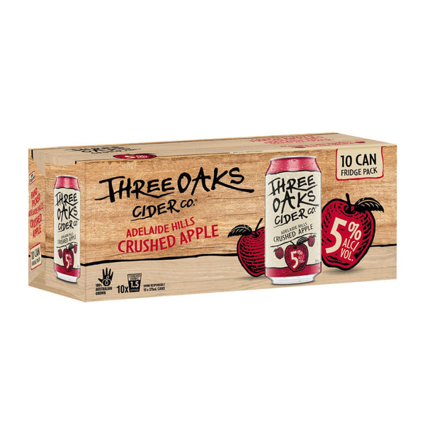 Three Oaks Crushed Apple Cider 375ml 5% Alc. - Cider