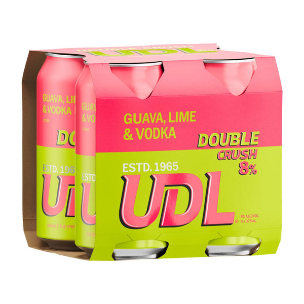 UDL Double Crush Guava & Lime 375ml 8% Alc. - Premix