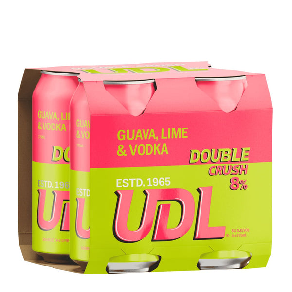 UDL Double Crush Guava & Lime, 375ml 8% Alc - Premixed