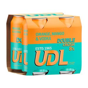 UDL Double Crush Orange & Mango 375ml 8% Alc. - Premix