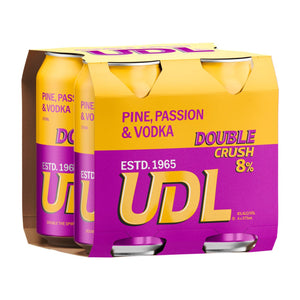 UDL Double Crush Pineapple & Passionfruit 8% Alc. - Premix
