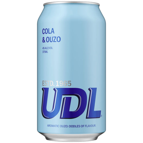 UDL Ouzo & Cola 375ml 4% Alc. - Premix