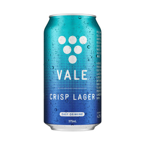 Vale Crisp Lager 375ml 4.2% Alc. - Beer