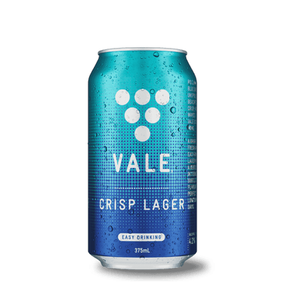 Vale Crisp Lager, 375ml 4.2% Alc. - Beer