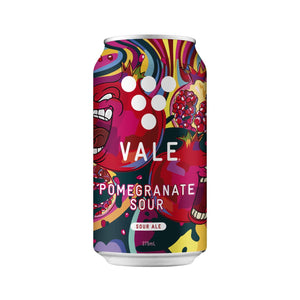 Vale Pomegranate Sour 375ml 4% Alc. - Pack x 4 Beer