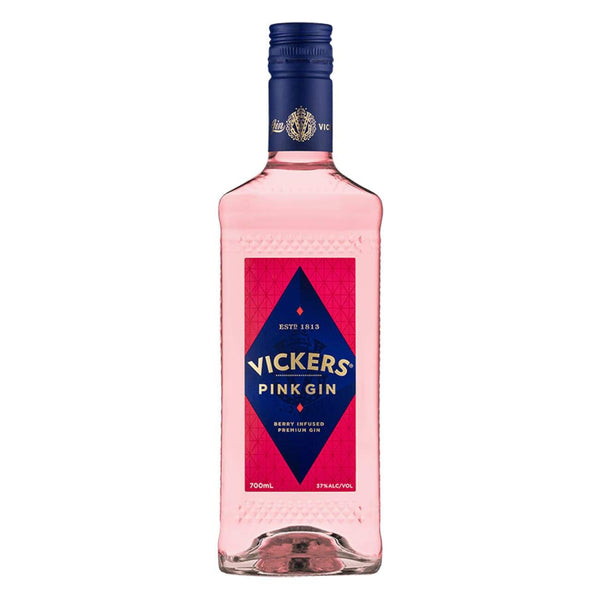 Vickers Pink Gin, 700ml 37% Alc. - Sippify