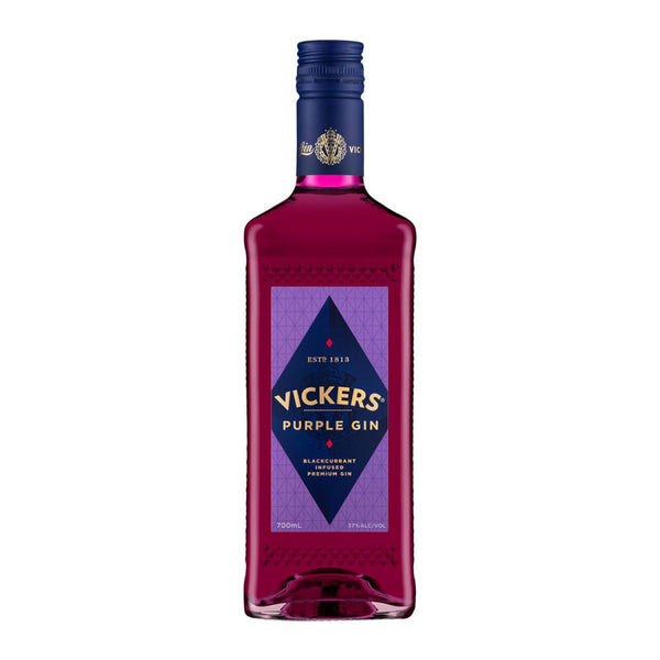 Vickers Purple Gin, 700ml 37% Alc. - Sippify