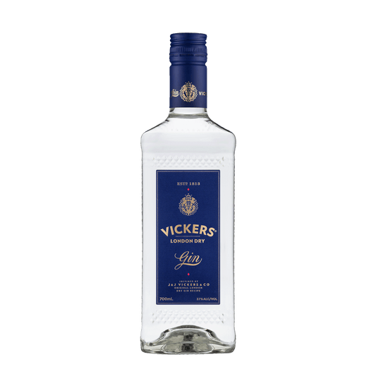 Vickers London Dry Gin, 700ml 37% Alc. - Gin