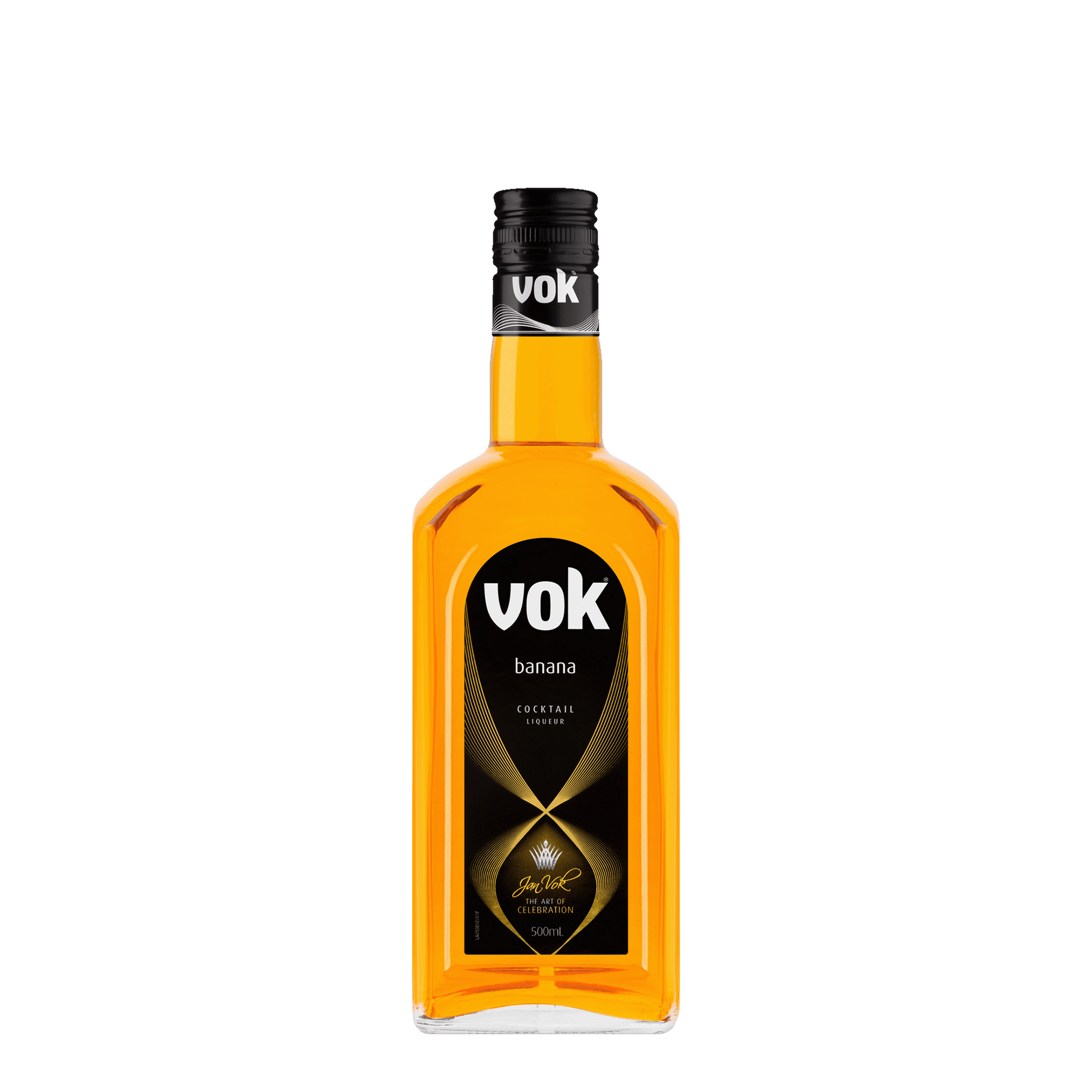 Vok Banana Liqueur, 500ml 17% Alc. - liqueurs