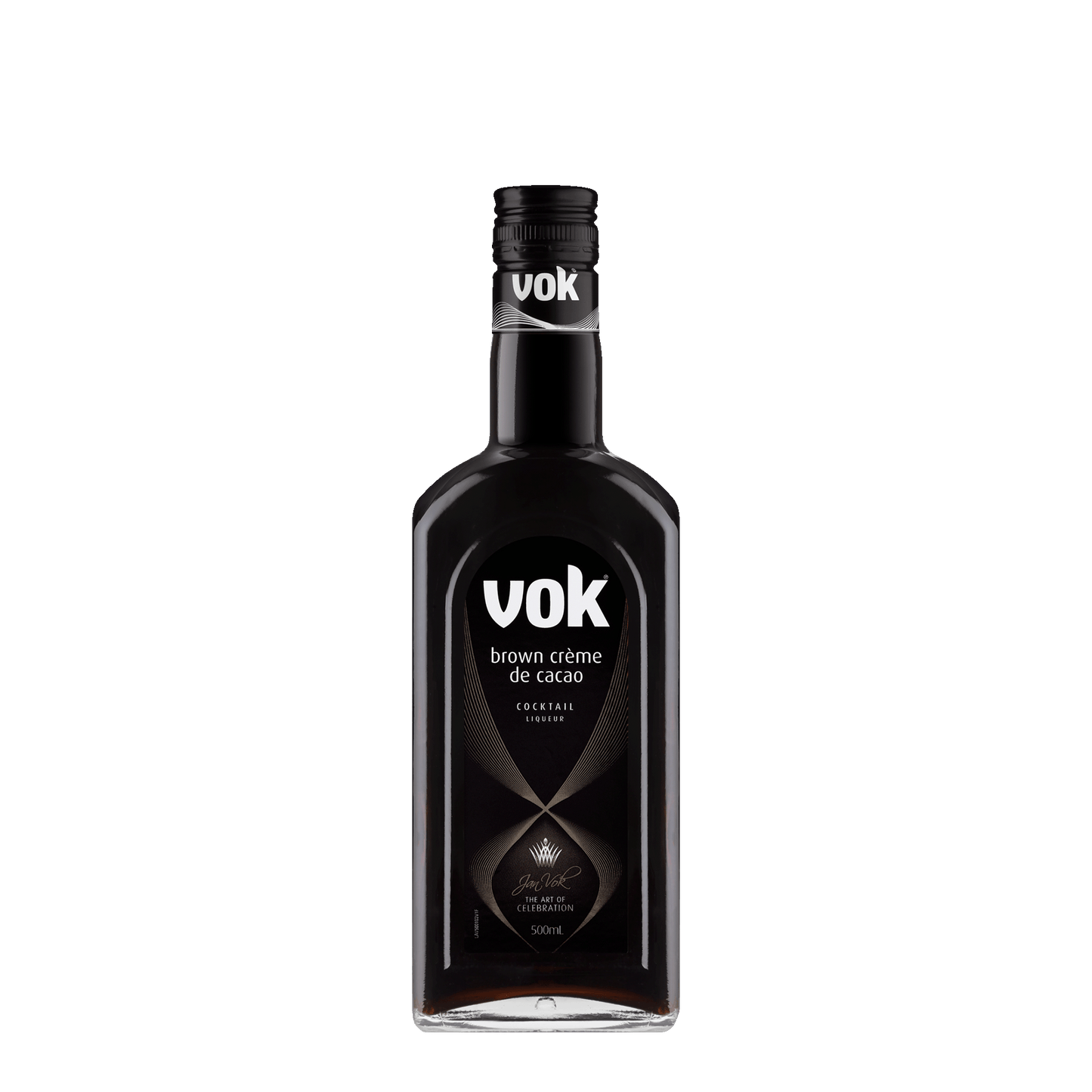 Vok Brown Crème de Cacao Liqueur 500ml 17% Alc. - Liqueur