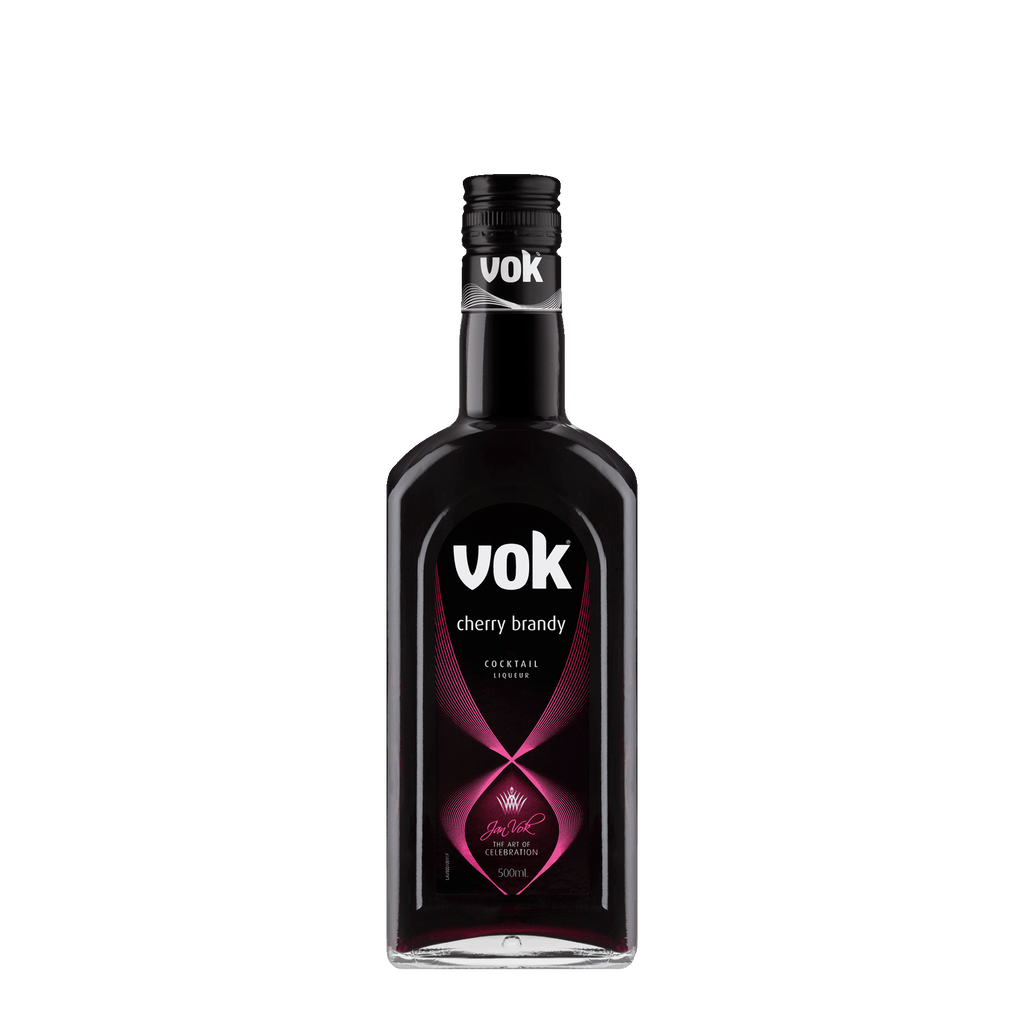 Vok Cherry Brandy Liqueur, 500ml 17% Alc - Liqueurs