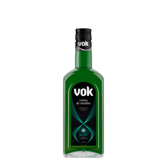 Vok Green Creme de Menthe Liqueur, 500ml 17% Alc. - Liqueurs