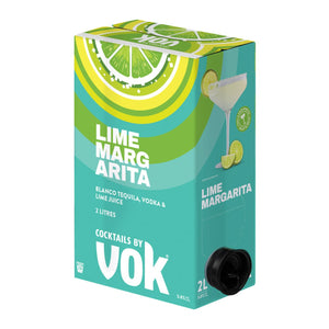 Vok Lime Margarita Ready to Serve Cocktails 2Lt 5% Alc.