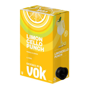 Vok Limoncello Punch Ready to Serve Cocktails 2Lt 5% Alc.