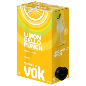 Vok Limoncello Punch Ready to Serve Cocktails 2Lt 5% Alc.