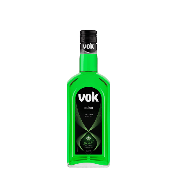 Vok Melon Liqueur, 500ml 17% Alc. - Liqueurs