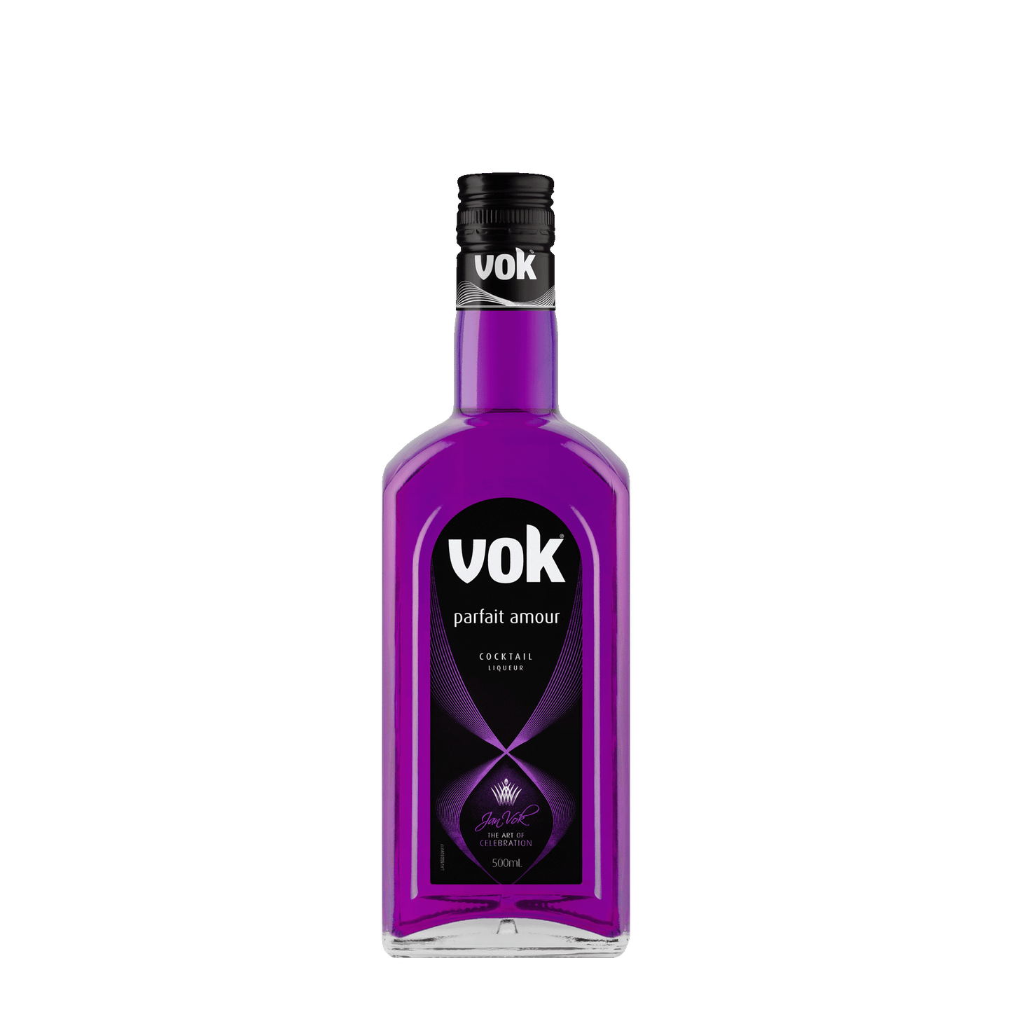 Vok Parfait Amour Liqueur, 500ml 17% Alc. - Liqueurs