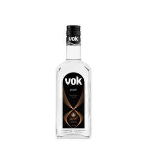 Vok Peach Liqueur, 500ml 17% Alc. - Liqueurs