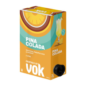 Vok Pina Colada Ready to Serve Cocktails 2Lt 5% Alc.