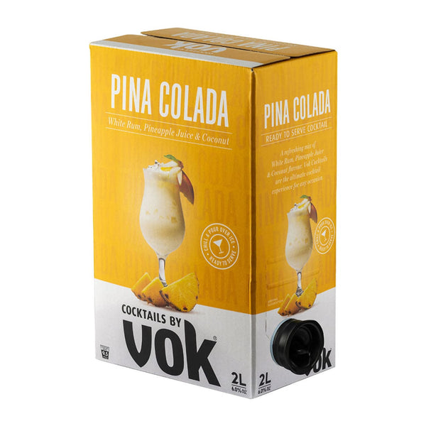 Vok Ready to Serve Cocktails Pina Colada, 2Lt 6% Alc. - Sippify