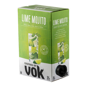 Vok Ready to Serve Cocktails Lime Mojito, 2Lt 6% Alc - Sippify