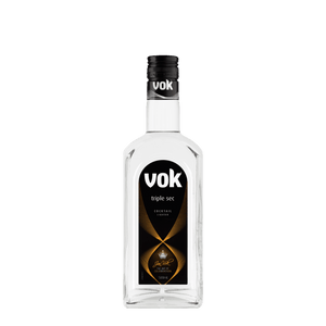 Vok Triple Sec Liqueur, 500ml 17% Alc. - Liqueurs