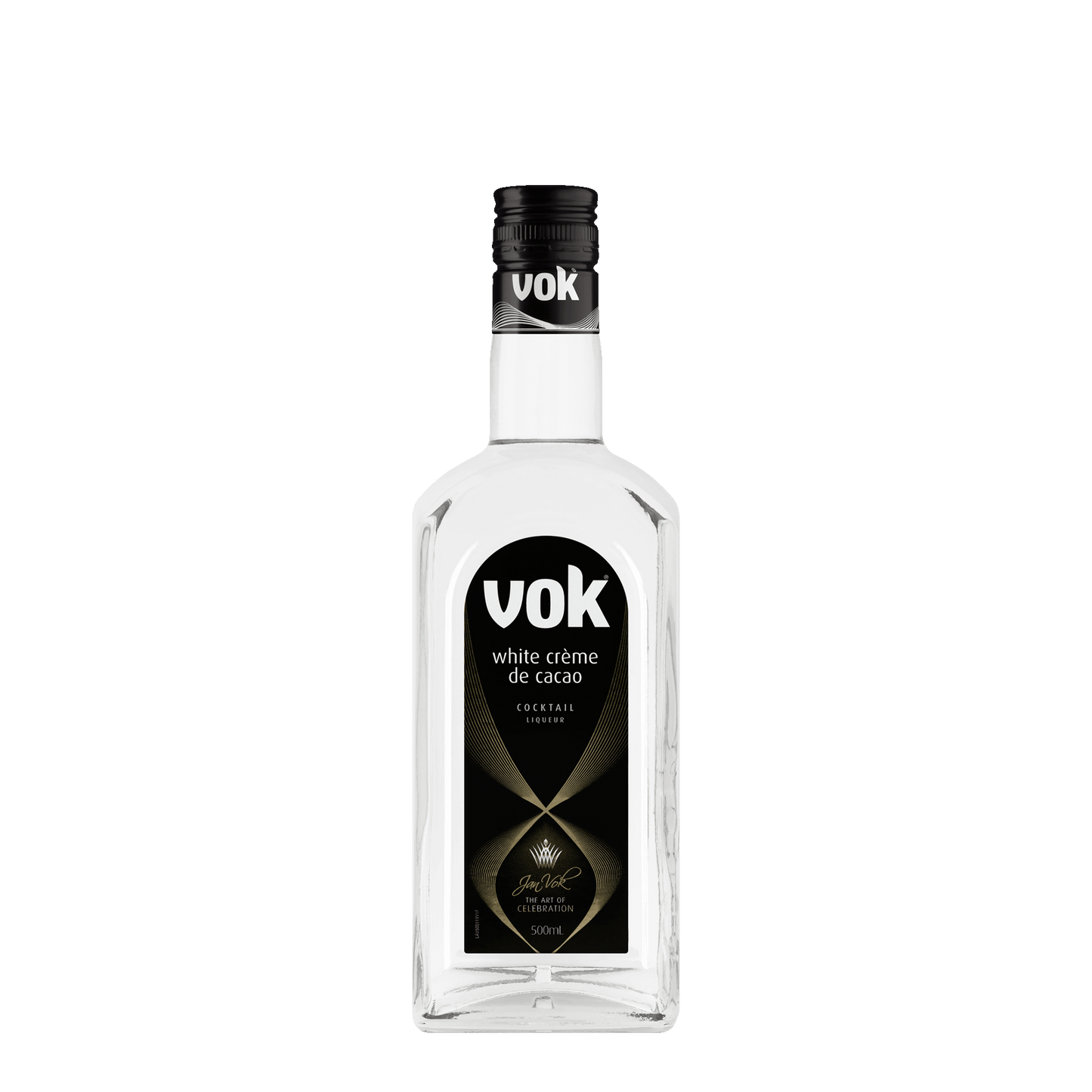 Vok White Creme de Cacao Liqueur, 500ml 20% Alc. - Liqueurs