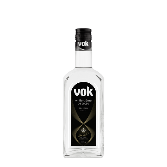 Vok White Creme de Cacao Liqueur, 500ml 20% Alc. - Liqueurs