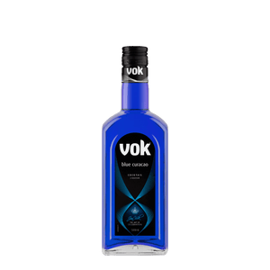 Vok Blue Curacao Liqueur, 500ml 17% Alc. - Liqueurs