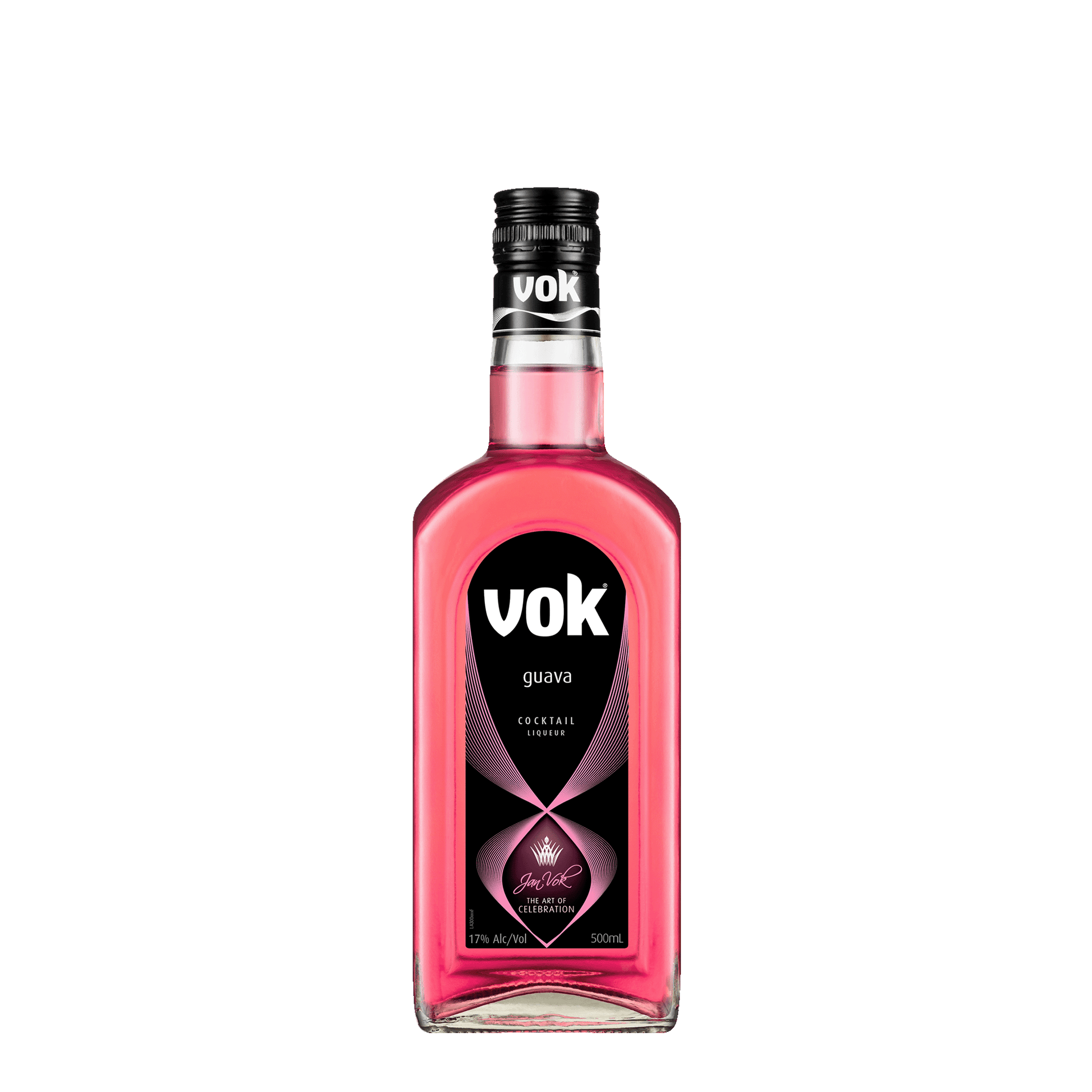 Vok Guava Liqueur, 500ml 17% Alc. - Liqueurs