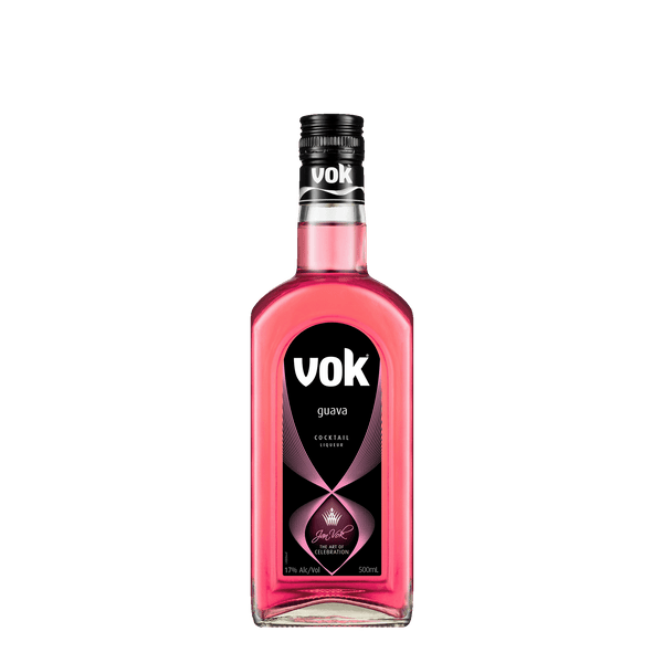Vok Guava Liqueur, 500ml 17% Alc. - Liqueurs