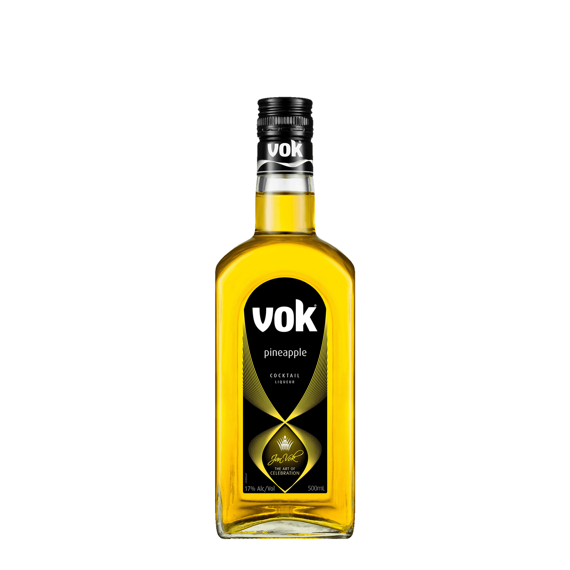 Vok Pineapple Liqueur, 500ml 17% Alc. - Liqueurs