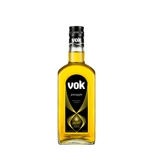 Vok Pineapple Liqueur, 500ml 17% Alc. - Liqueurs