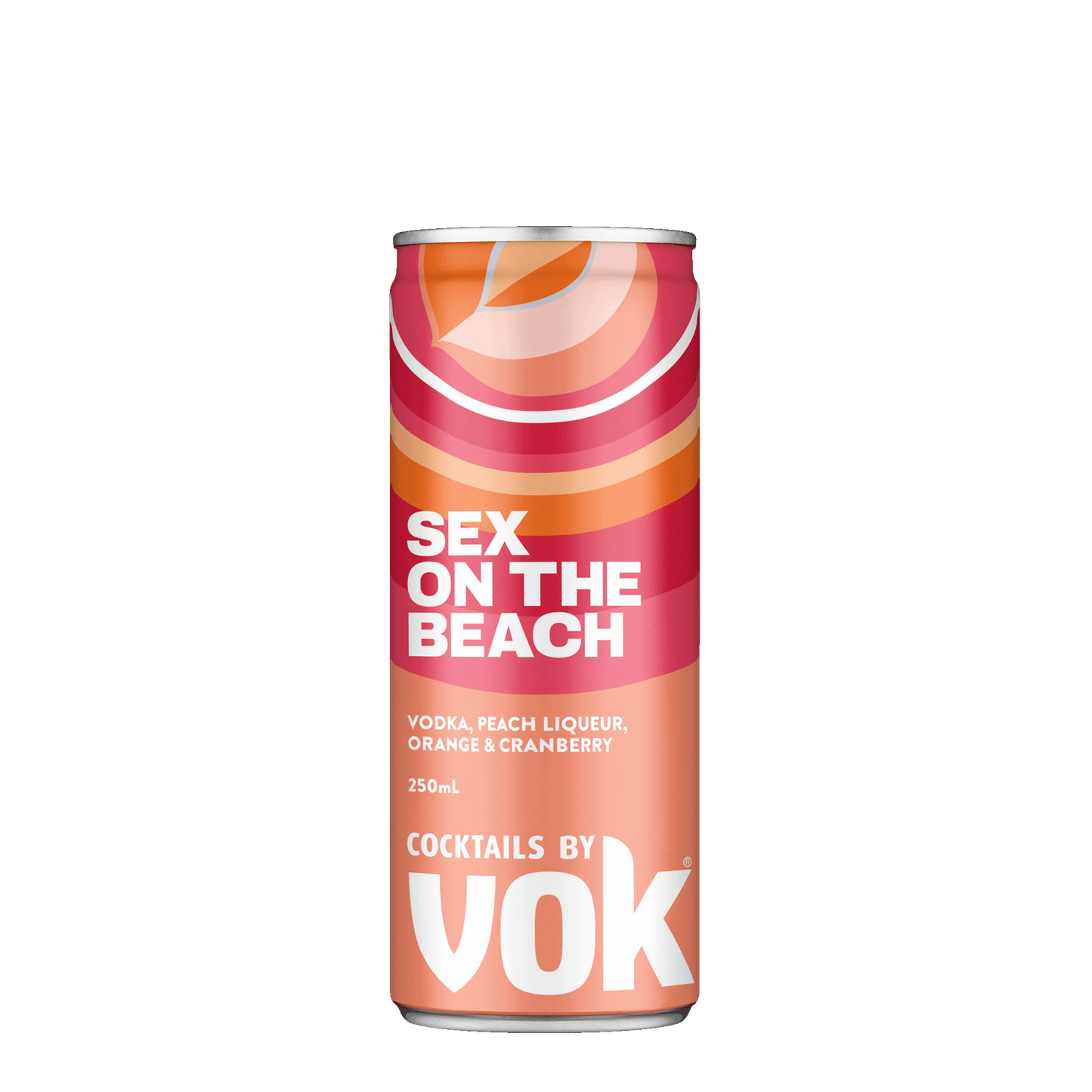 Cocktails by VOK Sex On The Beach, 250ml 4% Alc - Premixed