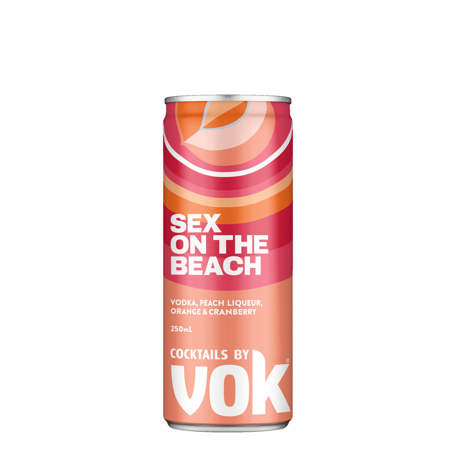 Cocktails by VOK Sex On The Beach, 250ml 4% Alc - Premixed