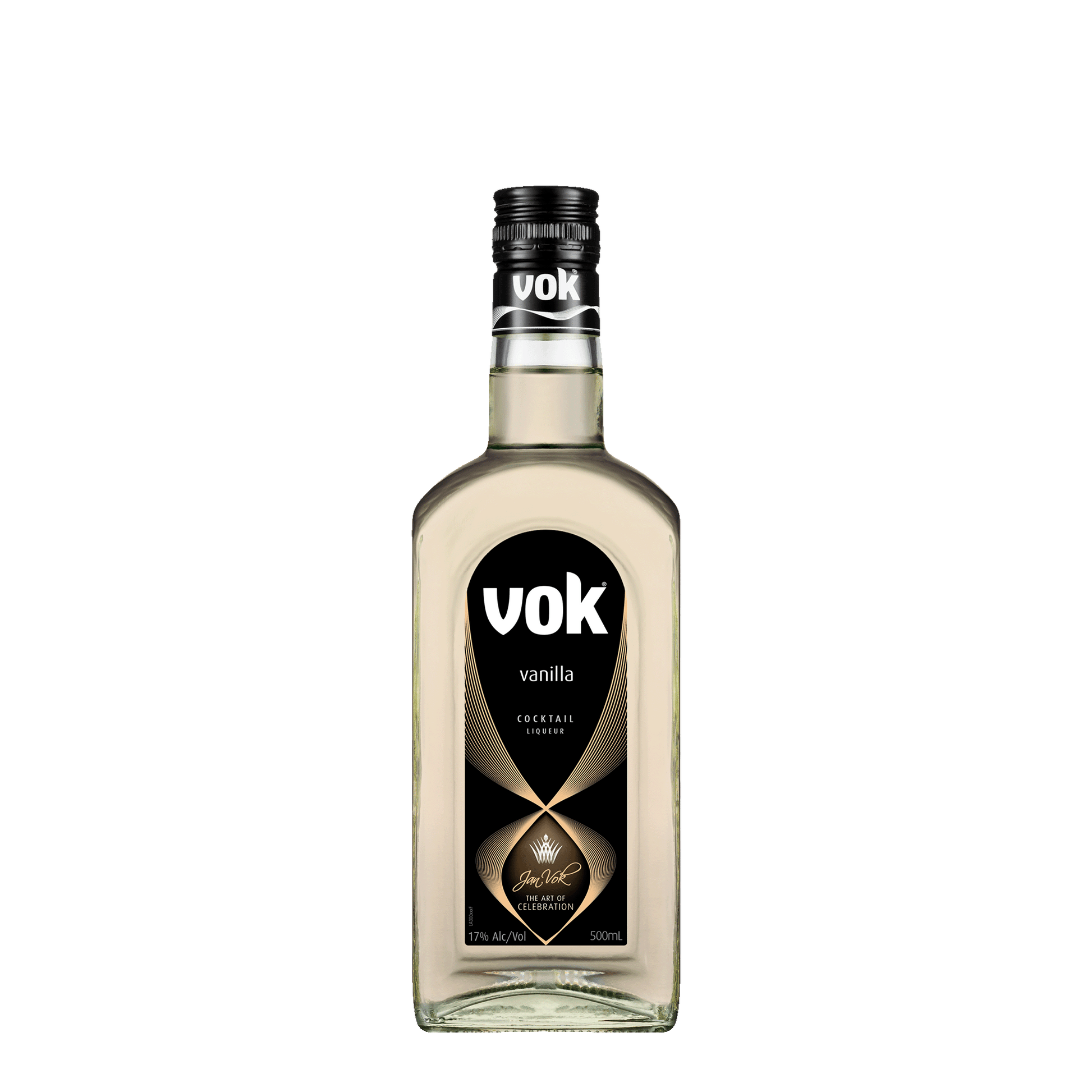 Vok Vanilla Liqueur, 500ml 17% Alc. - Liqueurs