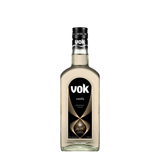 Vok Vanilla Liqueur, 500ml 17% Alc. - Liqueurs