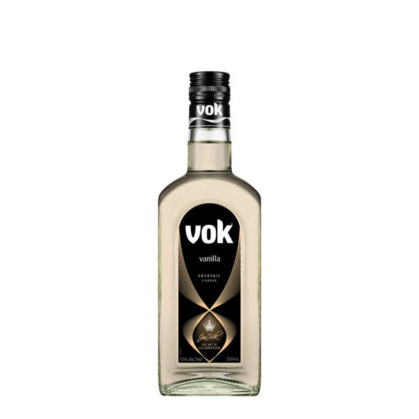 Vok Vanilla Liqueur, 500ml 17% Alc. - Liqueurs