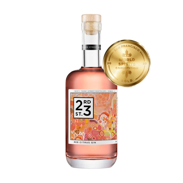 23rd Street Distillery Red Citrus Gin, 700ml 40% Alc. - Sippify