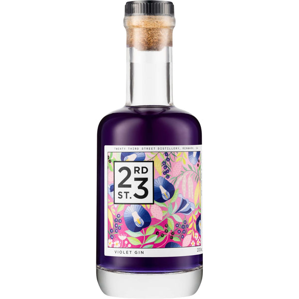 23rd Street Distillery Violet Gin, 200ml 40% Alc. - Sippify