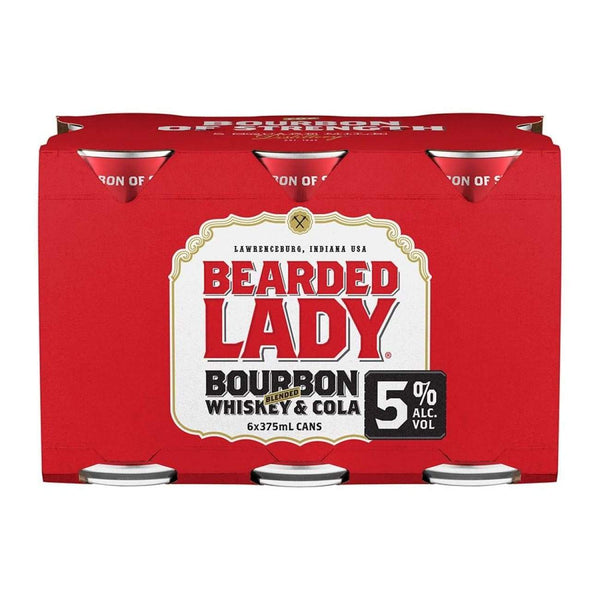 Bearded Lady Bourbon & Cola, 375ml 5% Alc. - Sippify