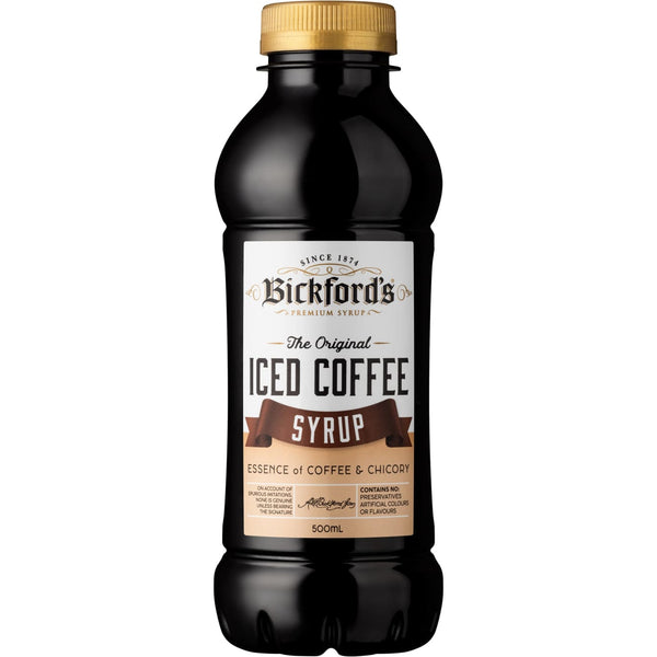 Bickford's Iced Coffee Syrup 500ml - Sippify