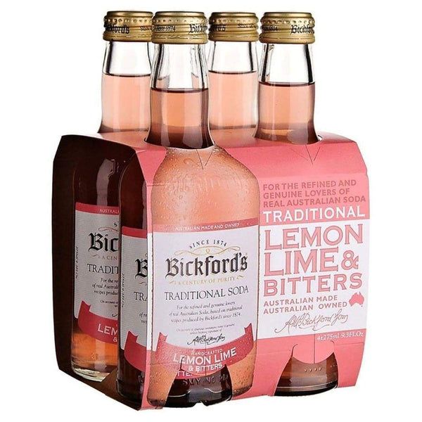 Bickford's Lemon Lime & Bitters Traditional Soda, 275ml - Sippify